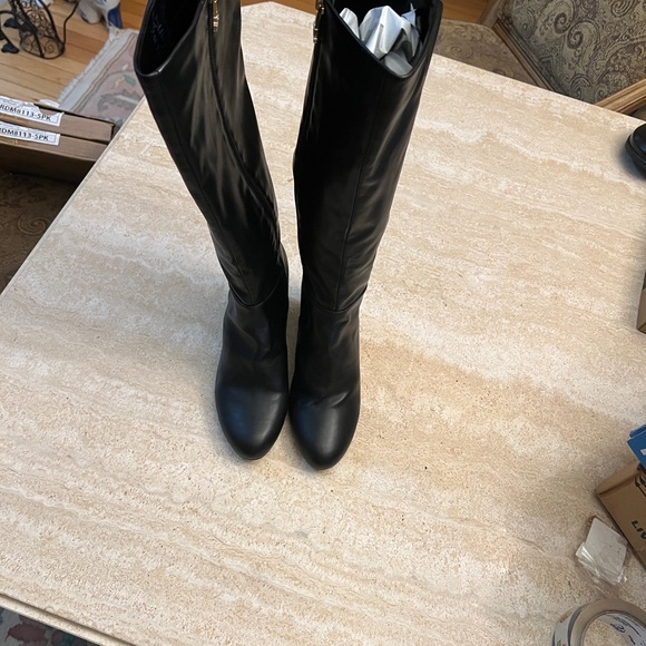 Naturalizer Black Heeled Boots - Picture 1 of 6